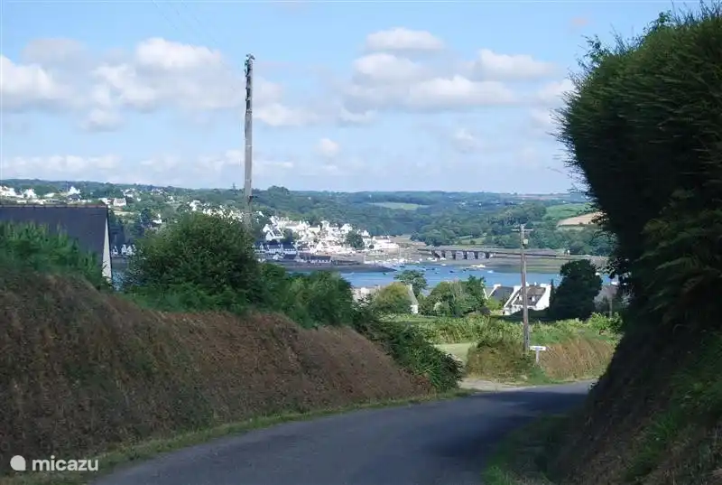 Die Bucht von Morlaix bietet den großen Tidenhub jederzeit des Tages ein anderer Look.