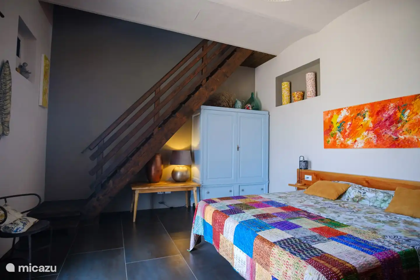 Dormitorio desde otro ángulo.