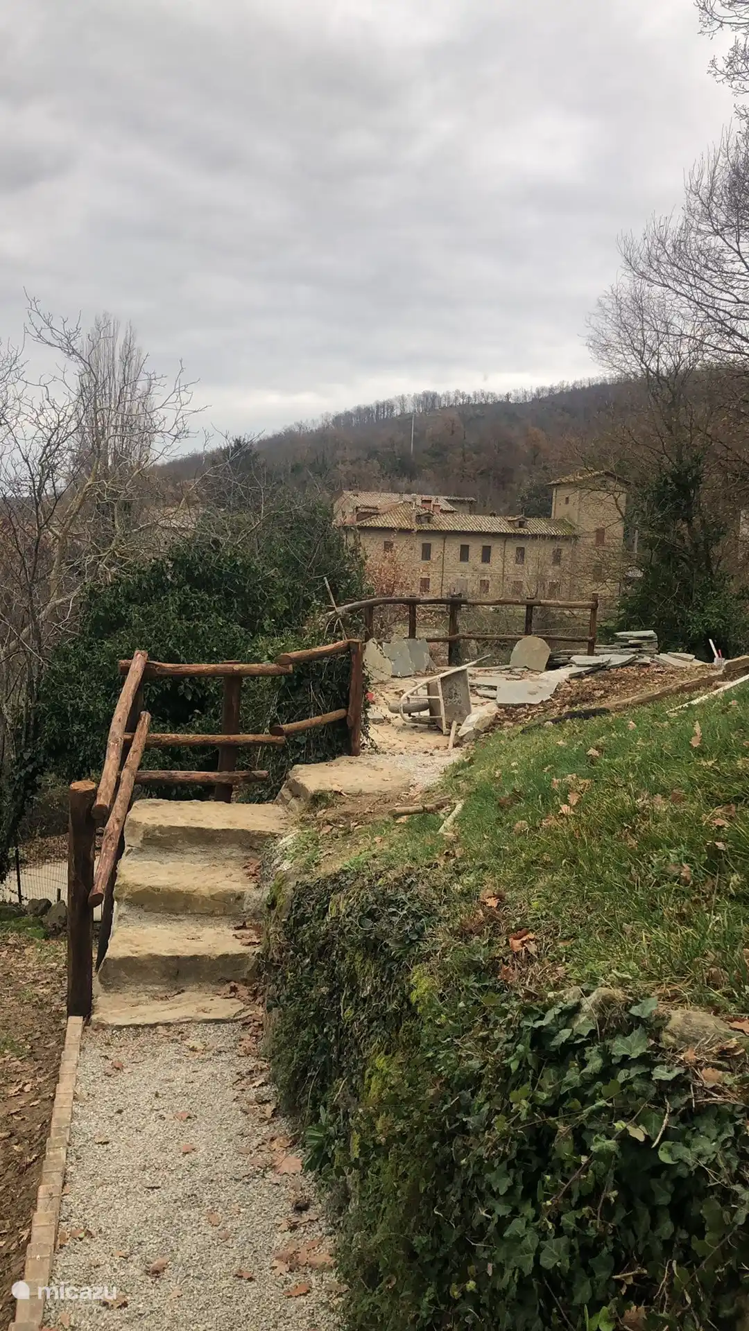 Terrasse en construction