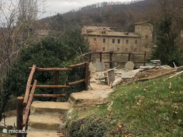 vakantiehuis huren in Italië, Umbrië, Piegaro – Casa Lavanda Terras in aanbouw