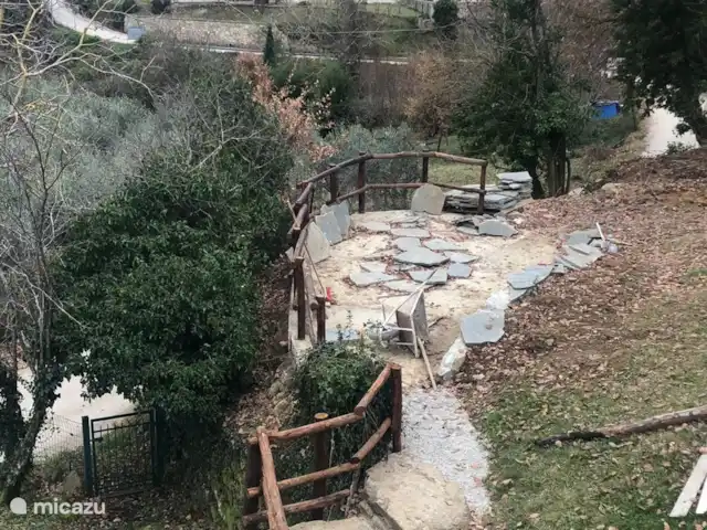 vakantiehuis huren in Italië, Umbrië, Piegaro – Casa Lavanda Terras in aanbouw