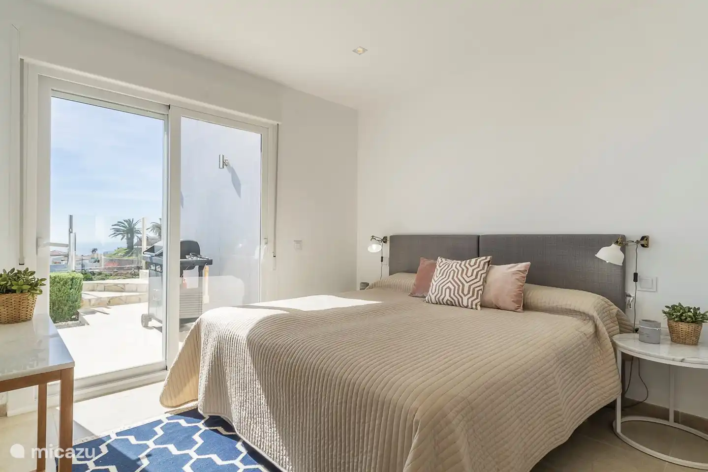 Schlafzimmer mit Aussicht