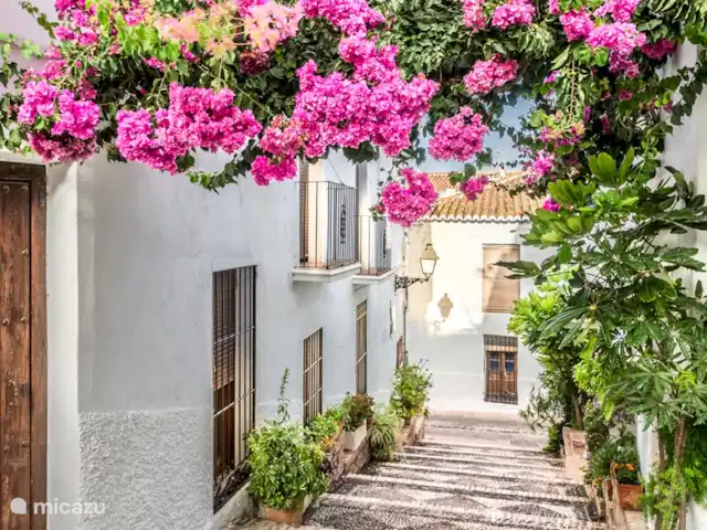 Villa Bellona en España, Costa Tropical, Salobreña - villa Una de las calles con encanto del casco histórico de Salobreña.