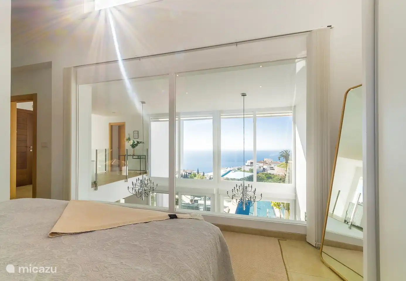 Schlafzimmer mit Aussicht