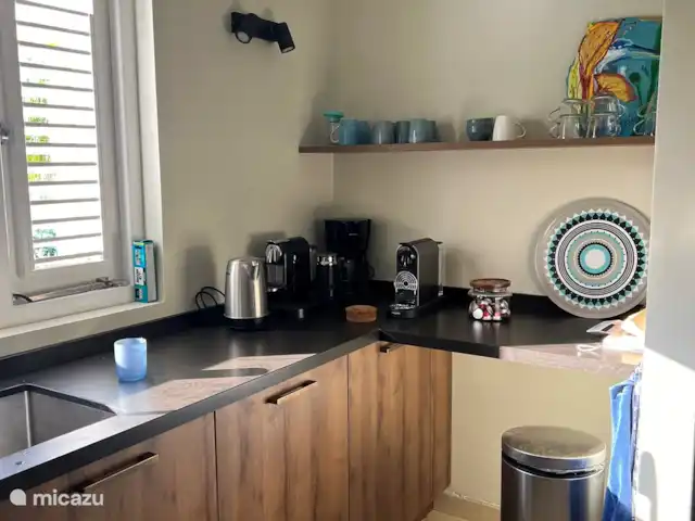 Otrobientu | Curaçao, Banda Ariba (est), Jan Thiel - villa coin café dans la cuisine