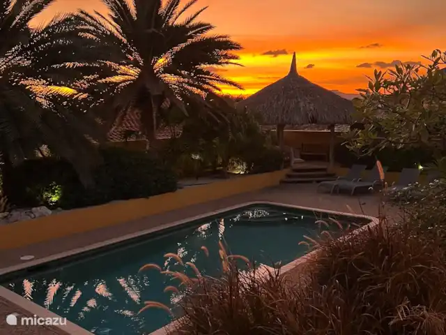 Otrobientu | Curaçao, Banda Ariba (est), Jan Thiel - villa Le lever et le coucher du soleil sont magiques