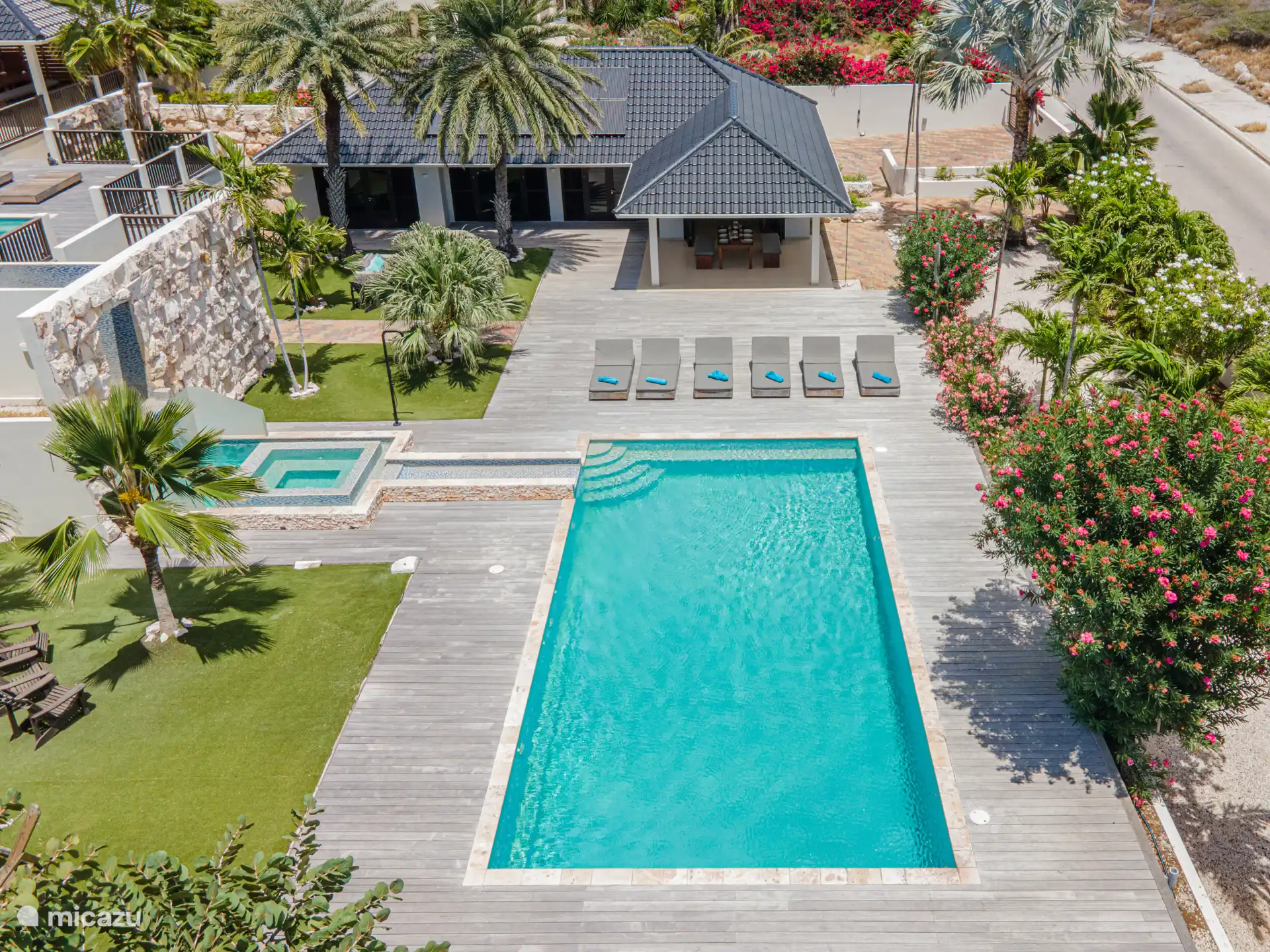 Villa Palm Crest (Jan Thiel) in Curaçao, Banda Ariba (Ost), Jan Thiel - Villa