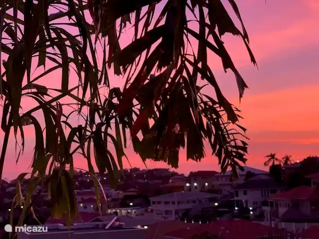 Location de Vacances Curaçao, Banda Ariba (est), Brakkeput Abou, appartement - H&M apartments Curaçao Coucher de soleil