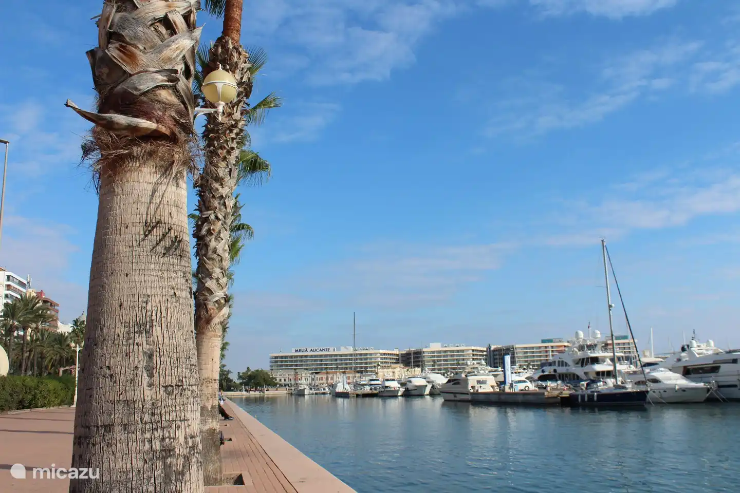 Un viaje a Alicante, donde podrás pasar mucho tiempo tanto de día como de noche. Aquí el puerto deportivo de Alicante.