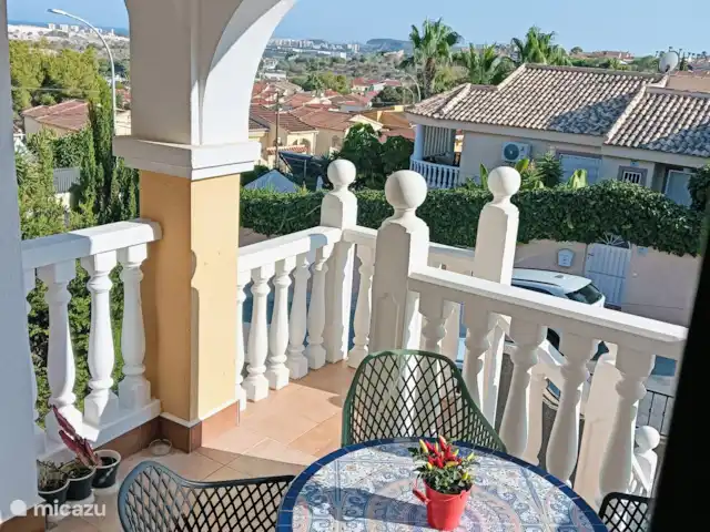 villa huren in Spanje, Costa Blanca, San Fulgencio La Marina – Casa Yepaza * 25 min van Alicante* Onze favoriete plekje om heerlijk te ontbijten, koffie te drinken en van het uitzicht te genieten