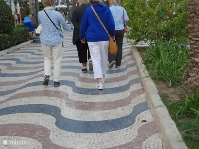 villa huren in Spanje, Costa Blanca, San Fulgencio La Marina – Casa Yepaza * 25 min van Alicante* Lekker flaneren over de boulevard  Explanada de Espana met de prachtige mozaÏken vloer en palmbomen in Alicante.