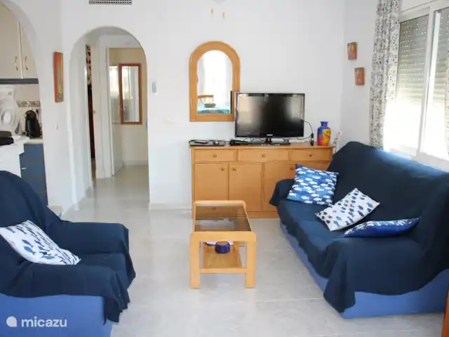 villa huren in Spanje, Costa Blanca, San Fulgencio La Marina – Casa Yepaza * 25 min van Alicante* woonkamer