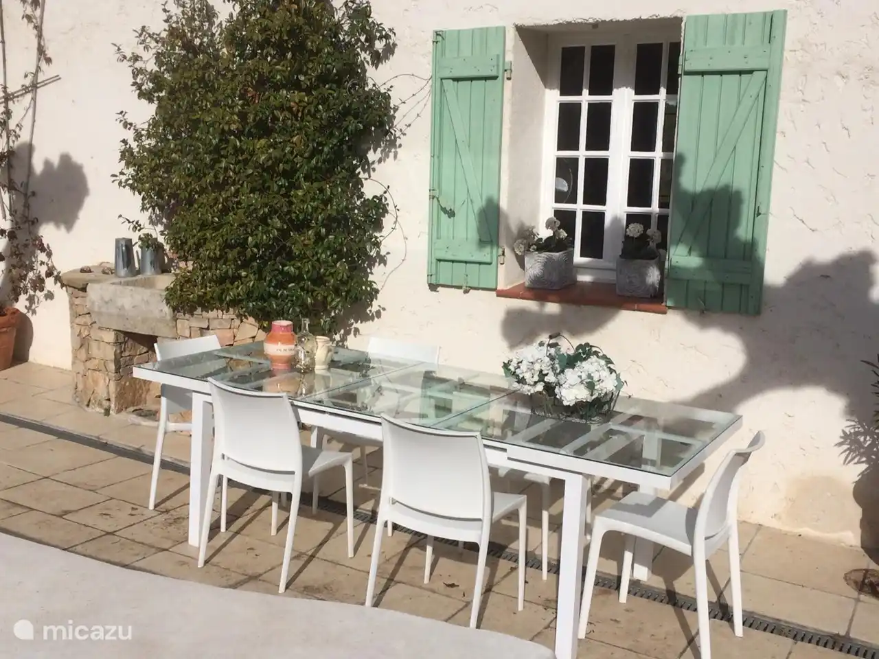 Voorterras (zuidkant)