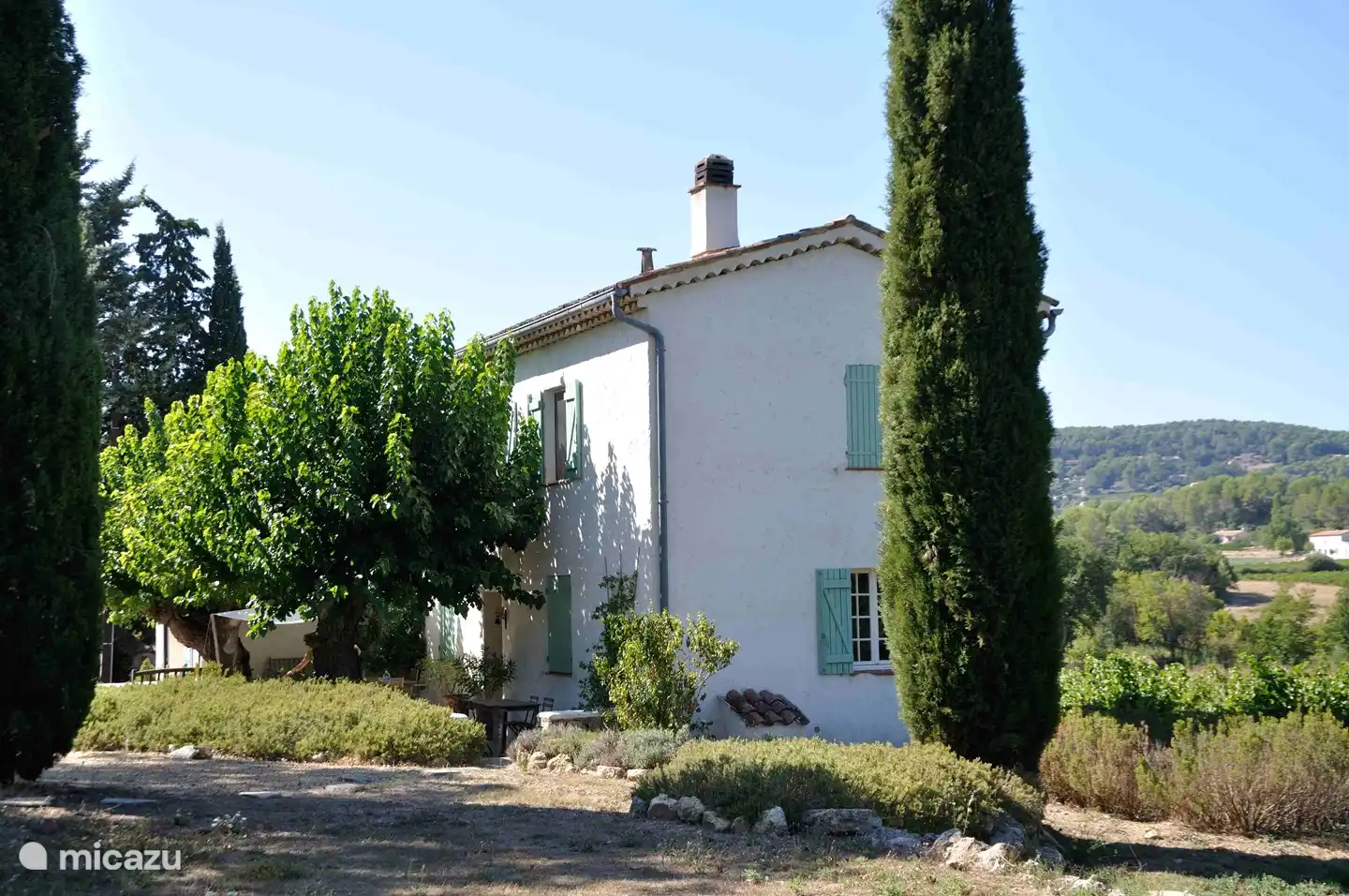 Zicht op de oostzijde van Le Poulailler