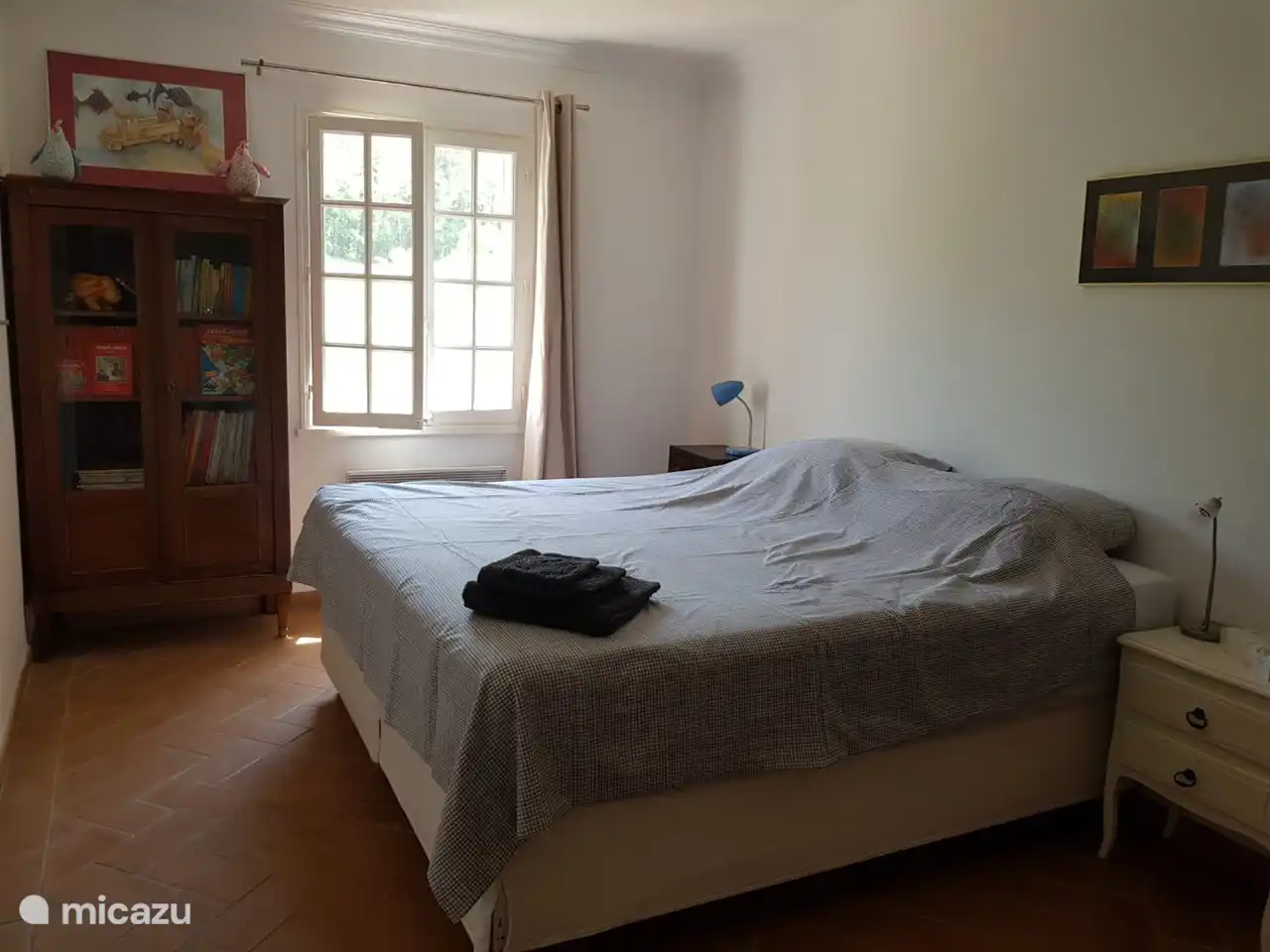 Slaapkamer 2 met bed van 1m60 x 2m00