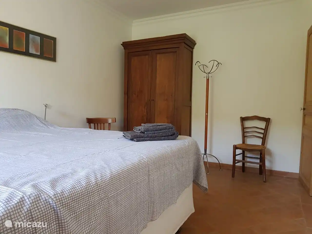 Slaapkamer 2 met bed van 1m60 x 2m00