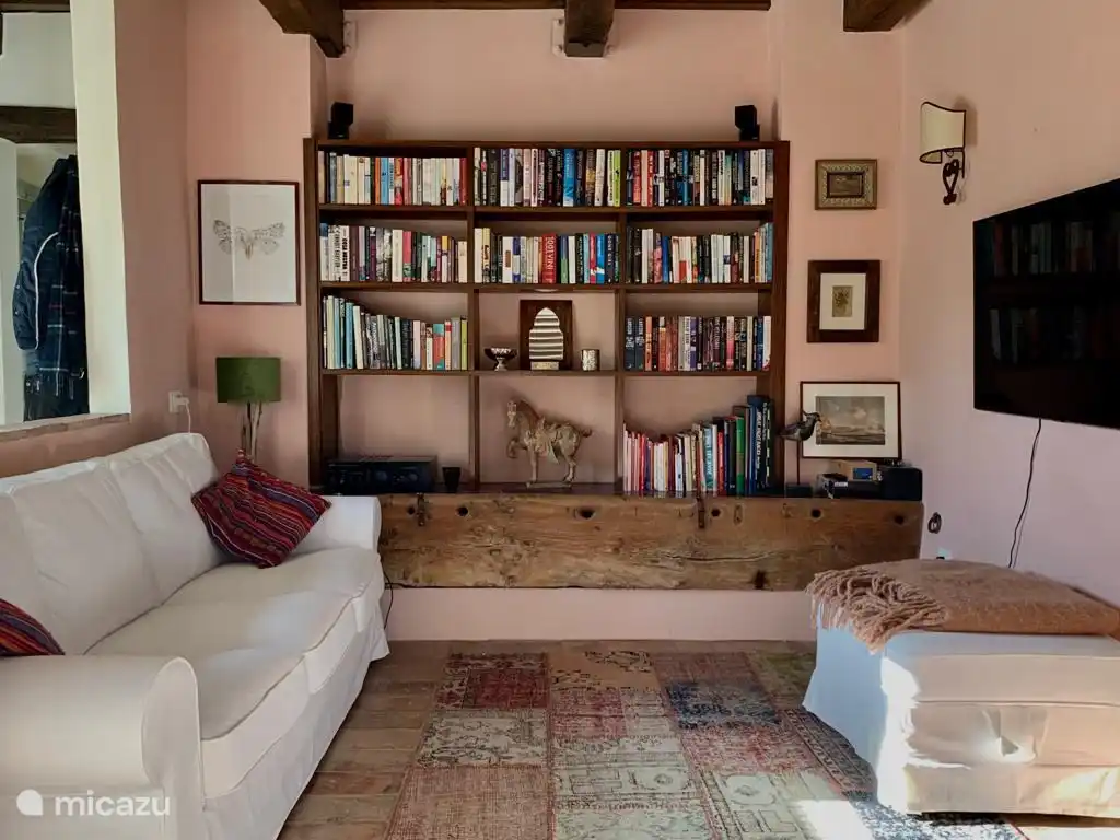 Fernsehecke / Bibliothek