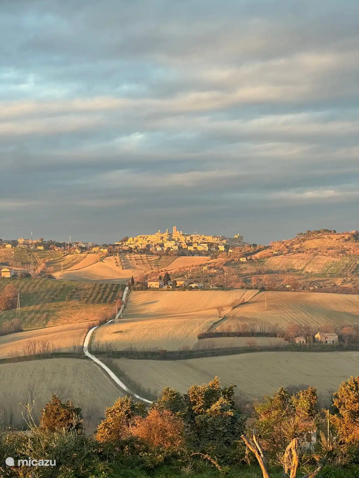 Blick auf Potenza Picena