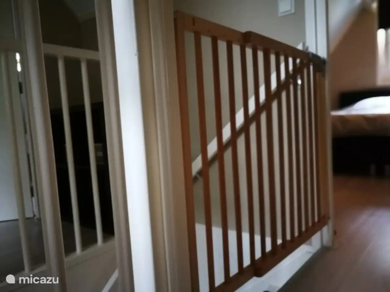 Für die Kleinen haben wir ein Treppengitter installiert