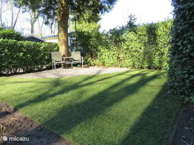 Casa Boschlust en Países Bajos, Güeldres, Hulshorst (Veluwemeer) - bungaló Nuestra casa de vacaciones tiene varias áreas para sentarse alrededor de la casa. ¡Así que siempre hay un lugar soleado!