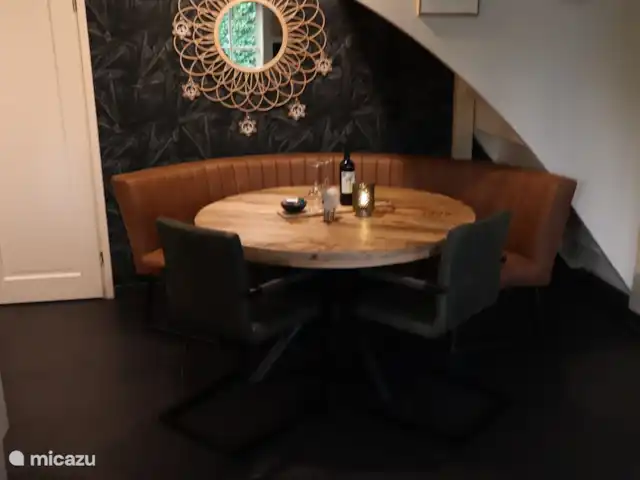 Casa Boschlust en Países Bajos, Güeldres, Hulshorst (Veluwemeer) - bungaló Comedor acogedor