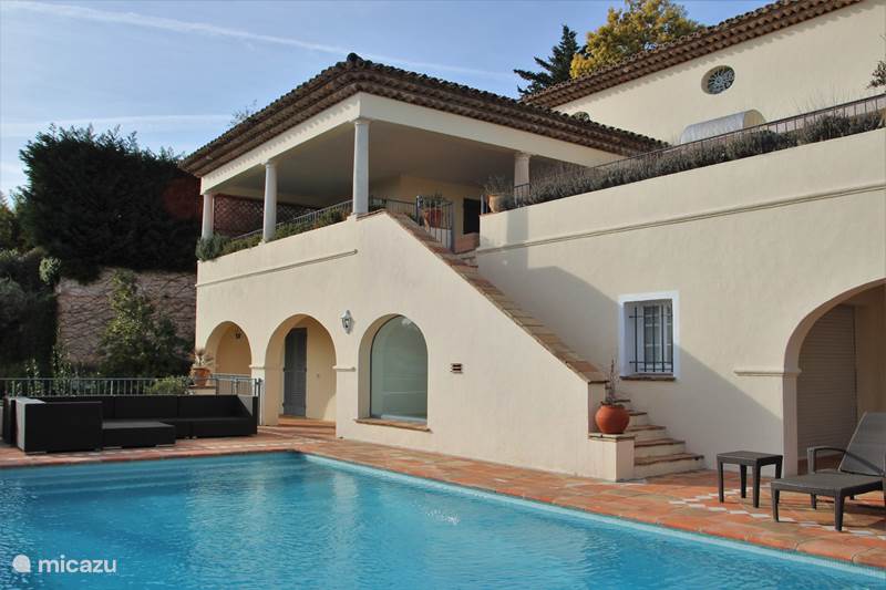 Ferienwohnung Frankreich, Côte d´Azur, Sainte-Maxime Villa Villa Amelie mit Pool und Meerblick