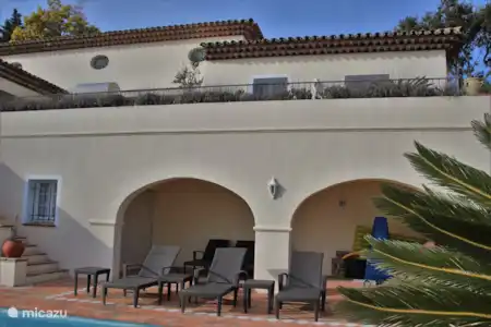 Vakantiehuis Frankrijk, Côte d´Azur, Sainte-Maxime villa Villa Amelie met zwembad en zeezicht