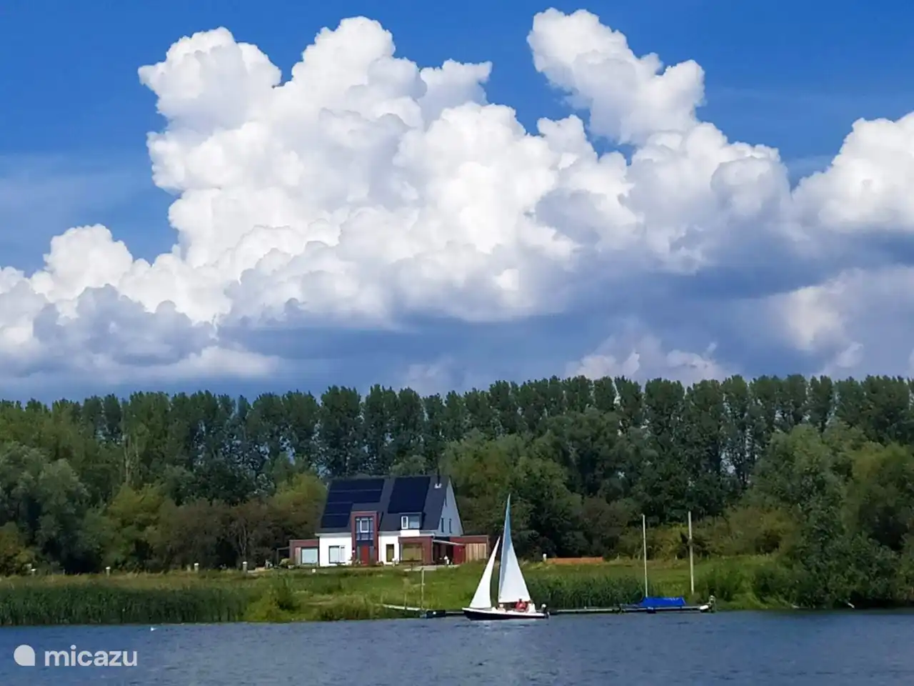 Einzigartiger Platz am Wasser in Niederlande, Utrecht, Wijk bij Duurstede - ferienhaus