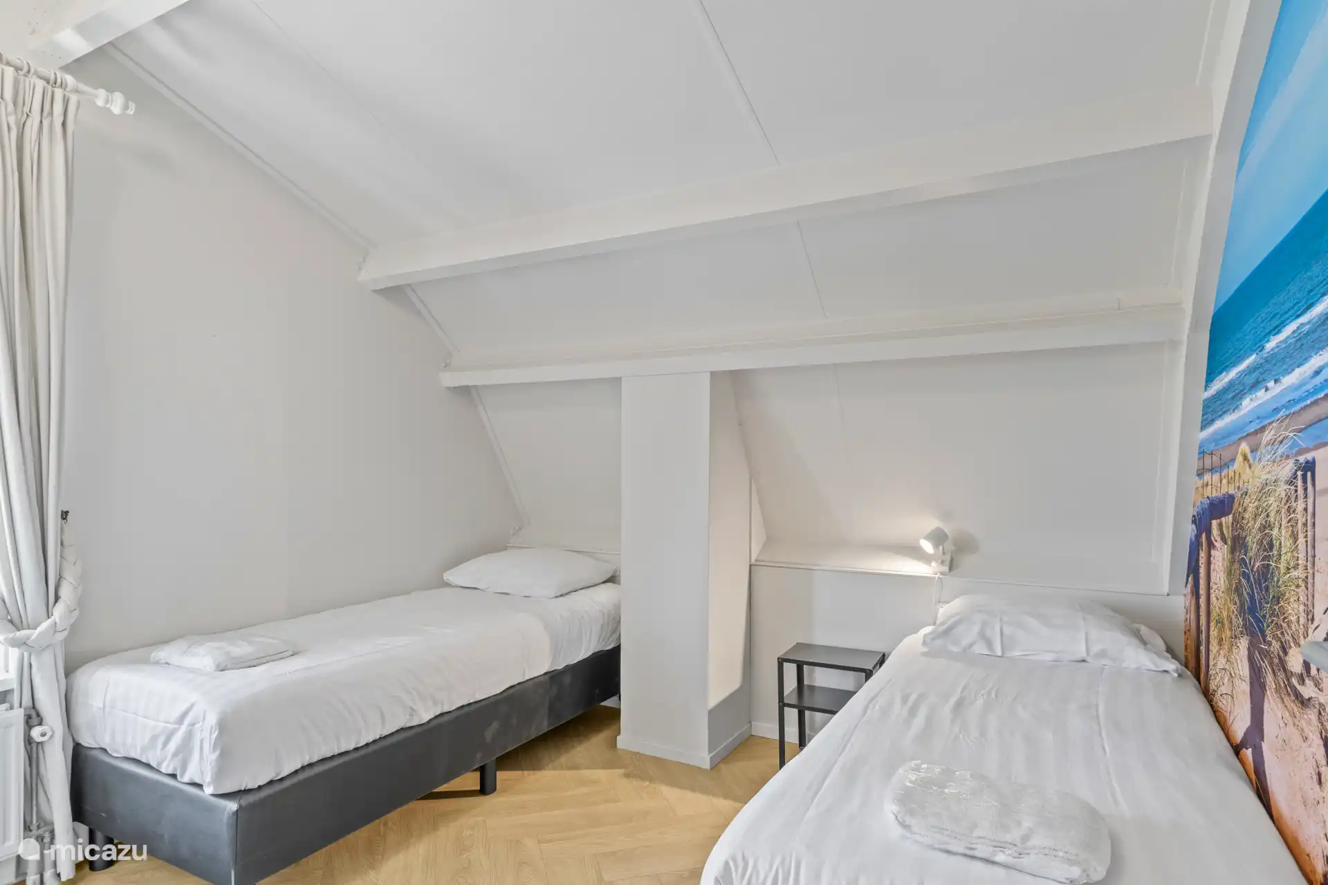 Schlafzimmer 2 (Strand) 2 Einzelbetten 200cm