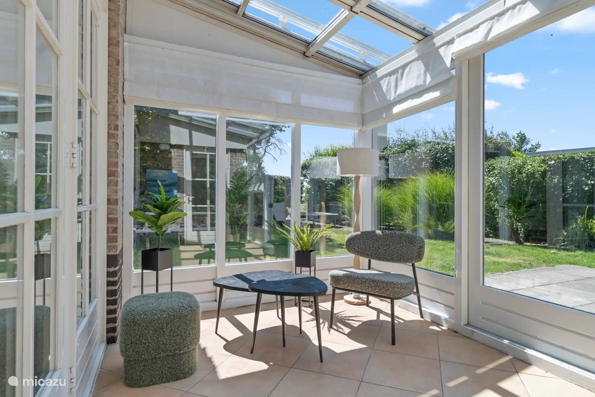 Sitzgarten im Süden