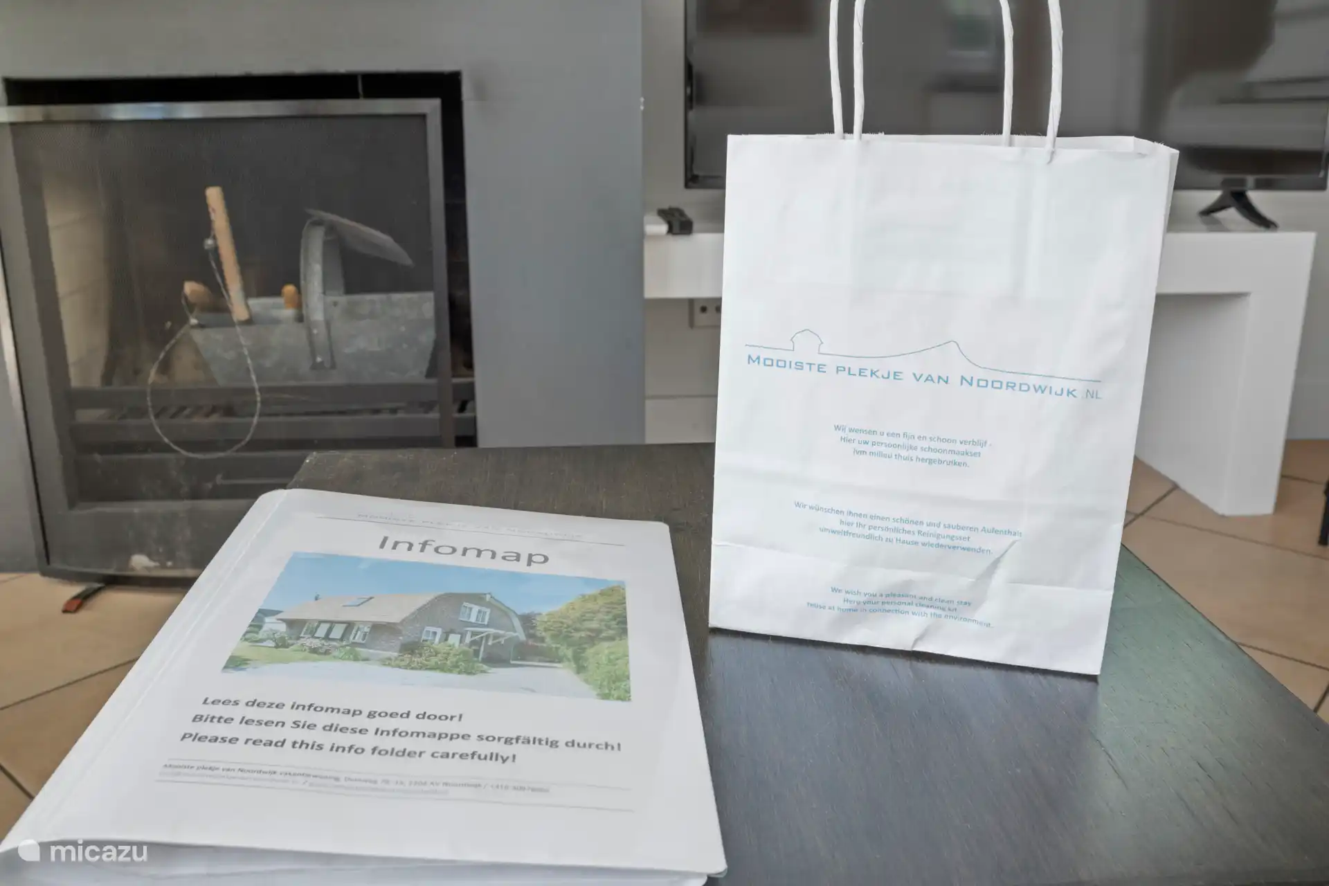 Infomappe und Willkommenspaket für die Reinigung