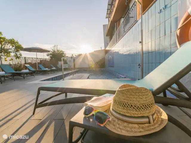 El Valle, casa El Laurel | Espagne, Andalousie, Durcal - maison de vacances viens de lire ce dernier chapitre au coucher du soleil.