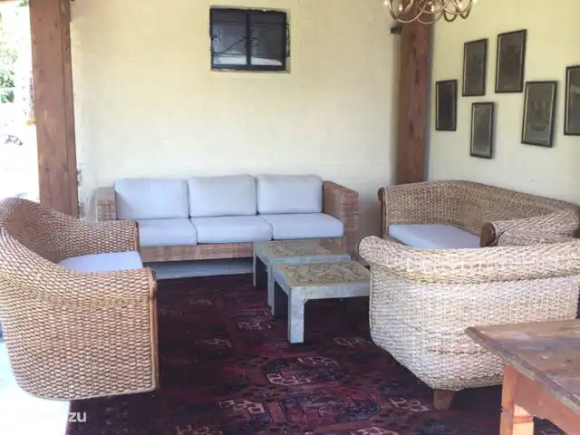 Villa San Vitale Bed & Breakfast 2p huren in Italië, Marche, San Lorenzo In Campo - bed & breakfast Gazebo relaxruimte van Villa San Vitale