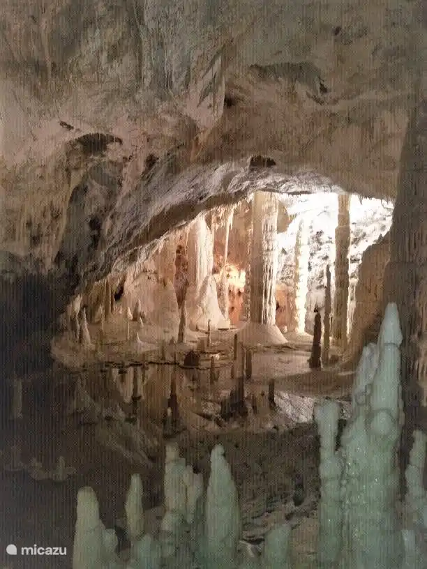 Gemas cerca de Villa San Vitale: sistema de cuevas ARRIBA, por lo que no da tanto miedo como bajo tierra. Maravilloso descubrimiento hace solo una docena de años.