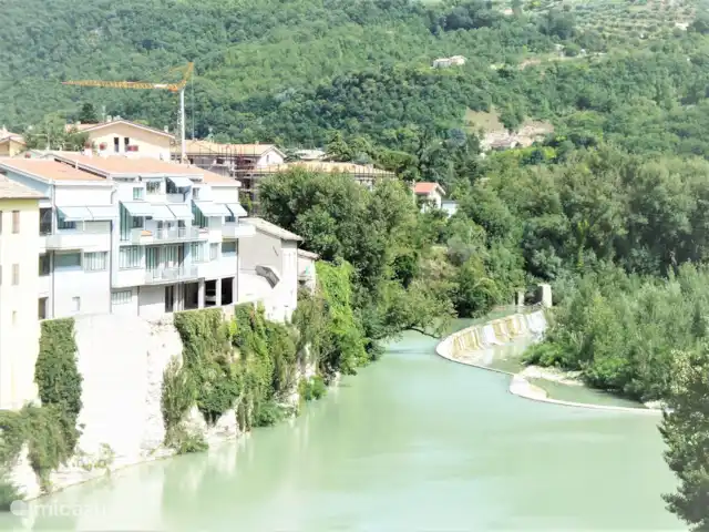 Villa San Vitale Bed & Breakfast 2p huren in Italië, Marche, San Lorenzo In Campo - bed & breakfast Juweeltjes in de buurt van Villa San Vitale: rivier de Furlo in Fossombrone