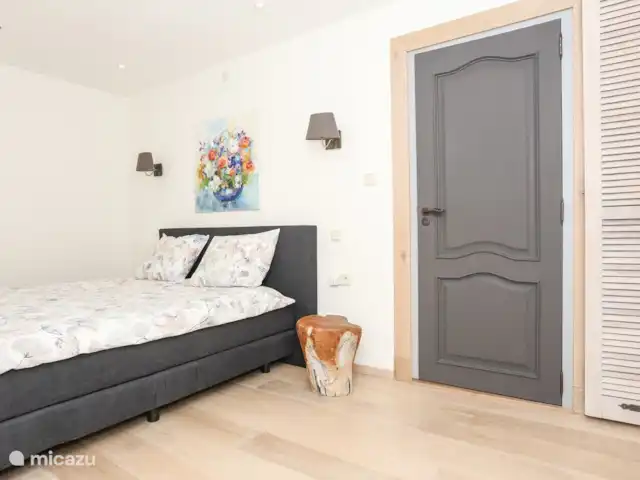 La Bergerie | France, Saône-et-Loire, La Grande-Verrière - maison de vacances Grande chambre avec sommier double avec topper