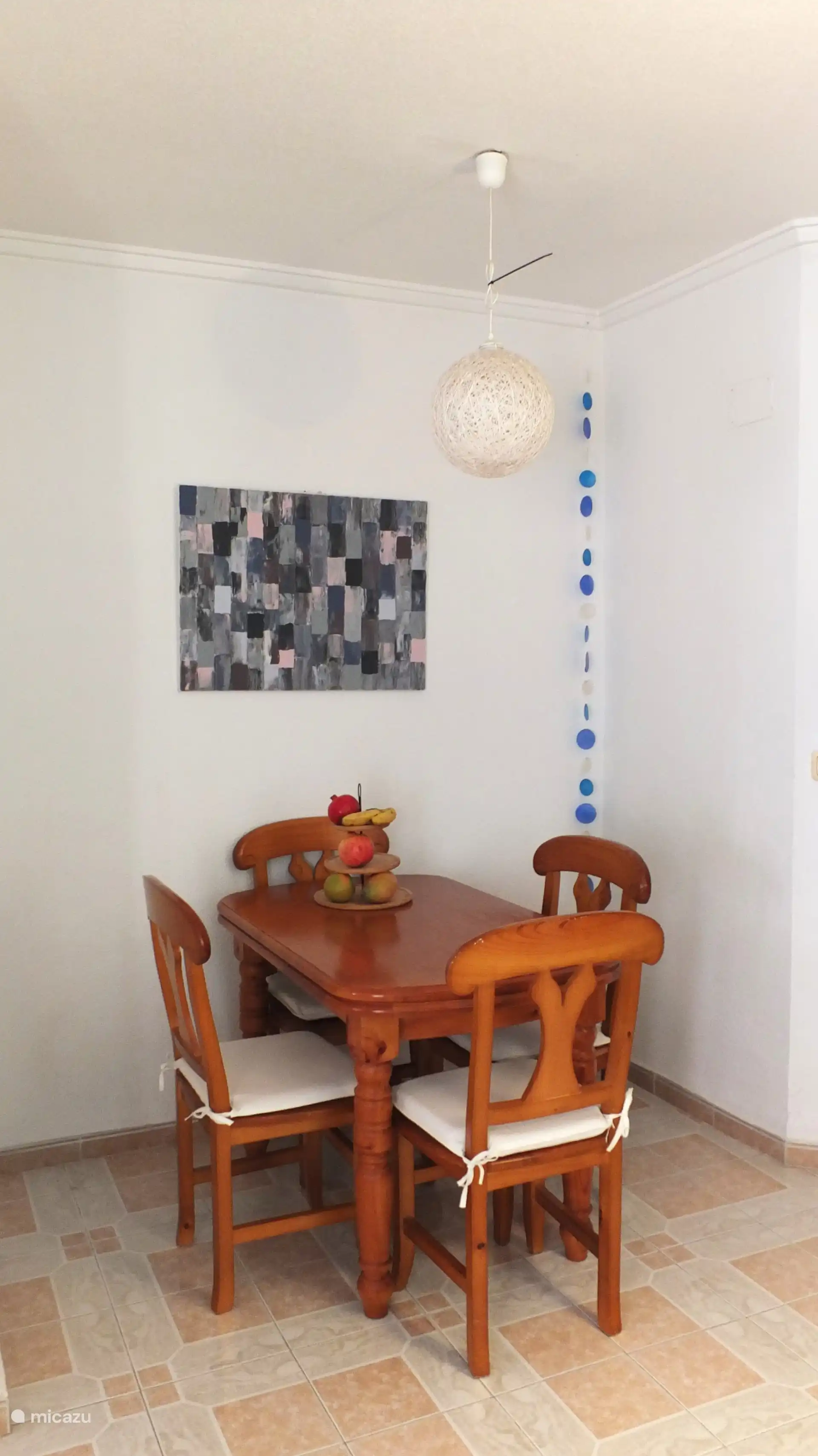 Zona de comedor para 4 personas