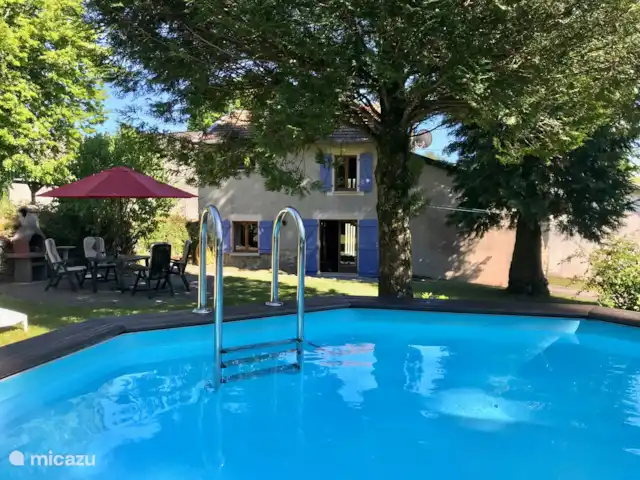 Cabaña Bersac en Francia, Alta Viena, Bersac-sur-Rivalier - casa vacacional Refréscate bien....