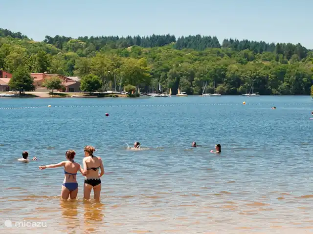 Cabaña Bersac en Francia, Alta Viena, Bersac-sur-Rivalier - casa vacacional Lago de Saint-Pardoux
