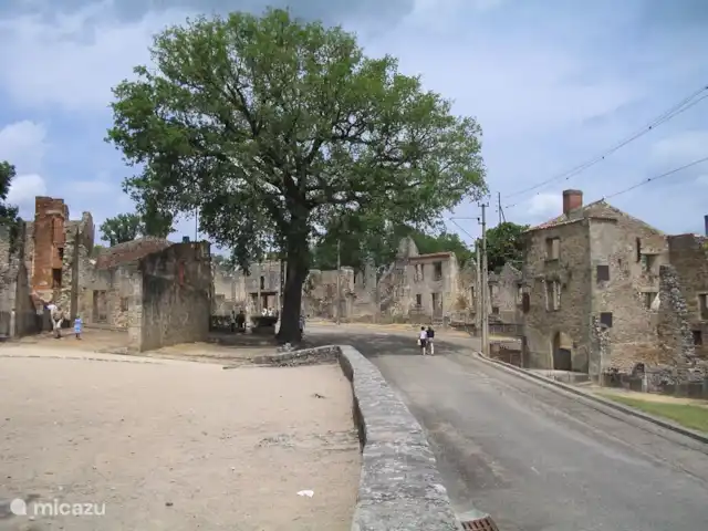 Cabaña Bersac en Francia, Alta Viena, Bersac-sur-Rivalier - casa vacacional Oradour-sur-Glane, pueblo con pasado