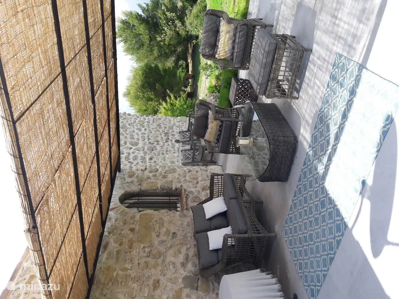 Terrasse im Obergeschoss