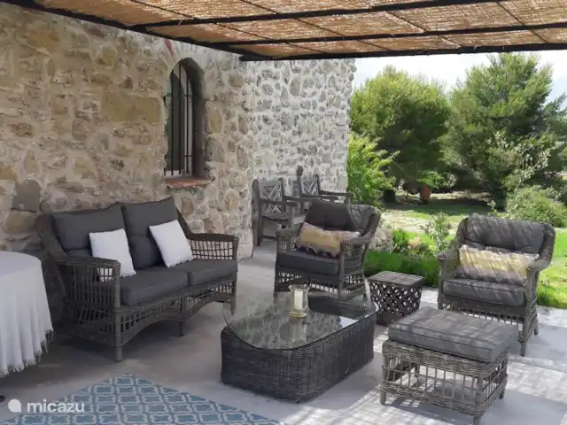 Mont Fontana | Italie, Ligurie, Camporosso Mare - maison de vacances Terrasse à l'étage