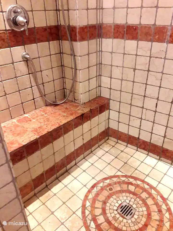 Dusche im Erdgeschoss