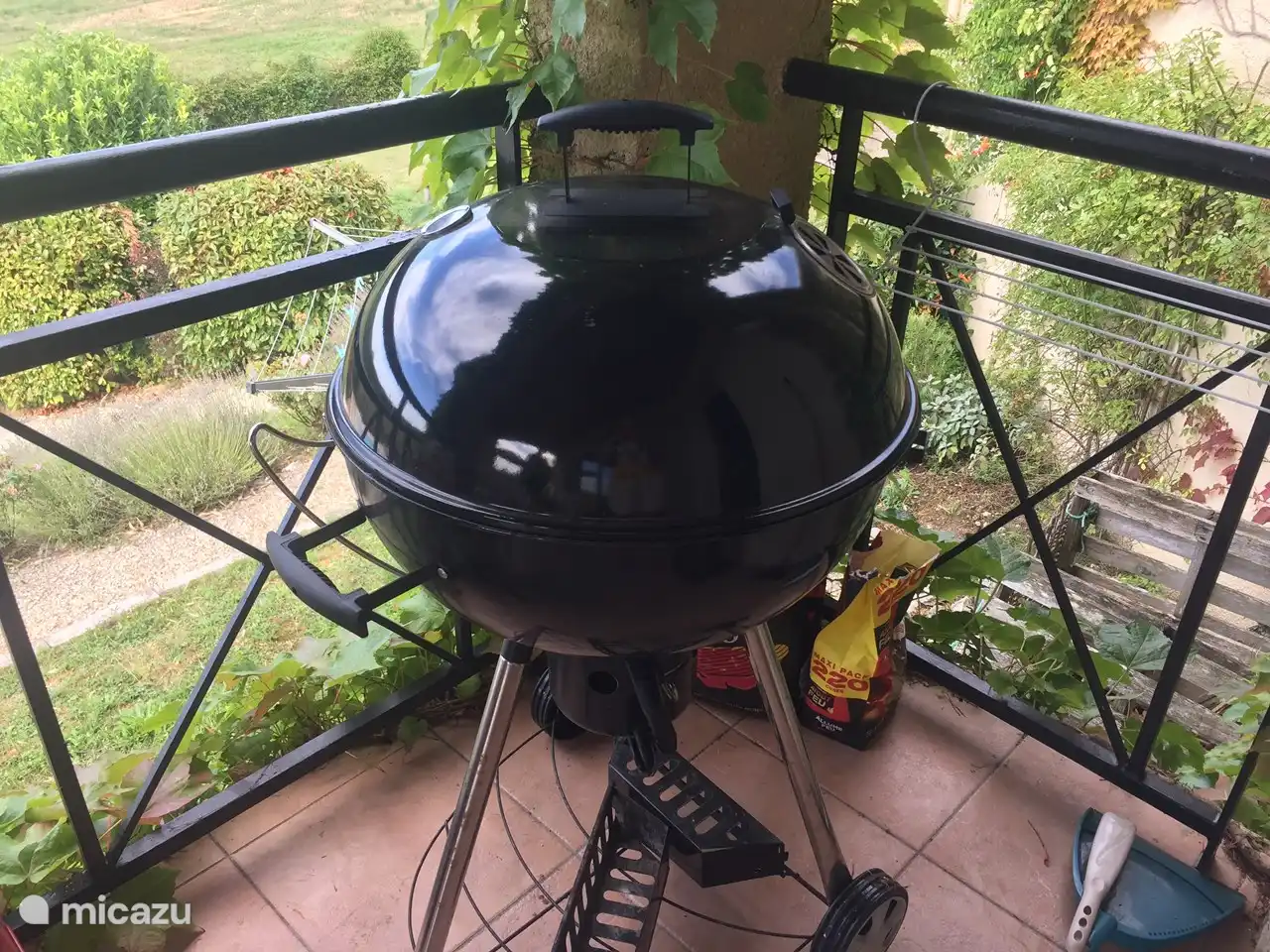 Grillen auf der Veranda!