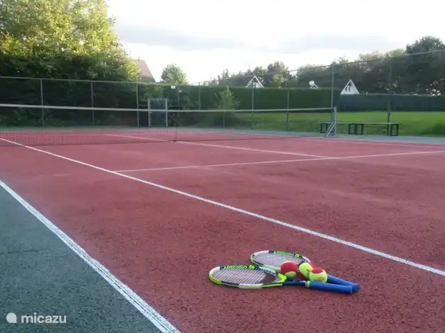 Domaine Hellebeuk VUE Valkenburg | Pays-Bas, Limbourg, Valkenburg - maison de vacances Court de tennis