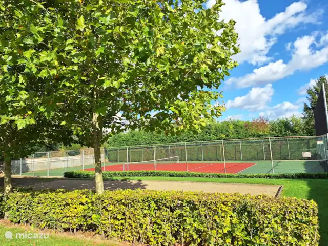 Domaine Hellebeuk VUE Valkenburg | Pays-Bas, Limbourg, Valkenburg - maison de vacances Court de tennis