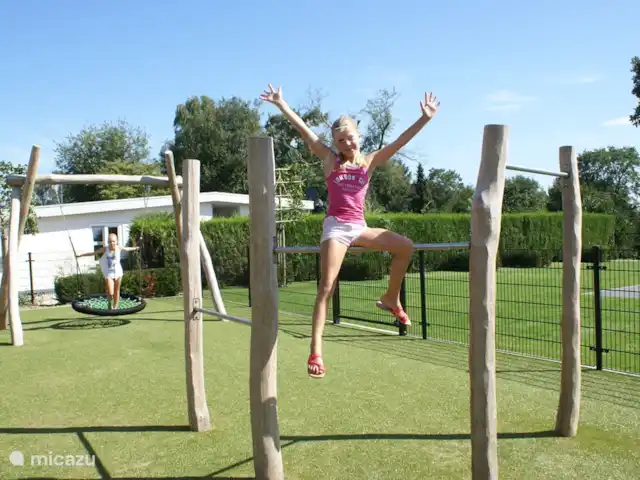 En Limburgon vacaciones Dominio Hellebeuk en Países Bajos, Limburgo, Valkenburg - casa vacacional Patio de recreo