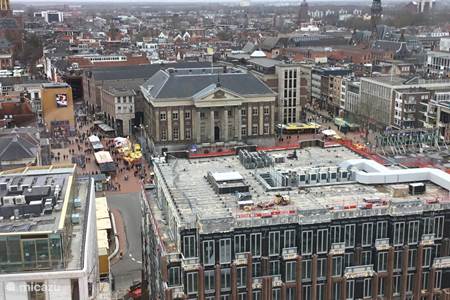 Groningen, uitzicht vanaf het Forum
