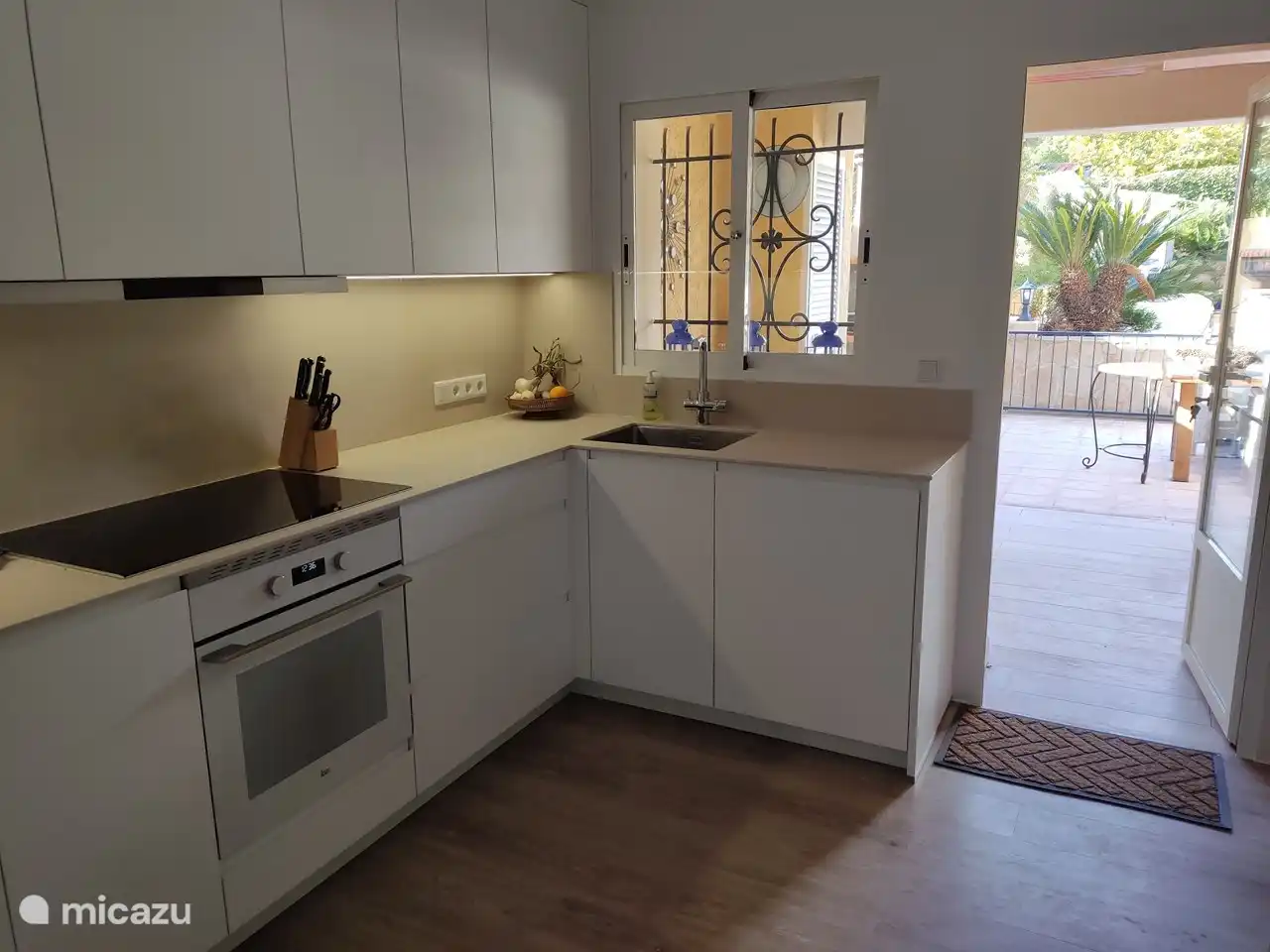 Our new spacious kitchen with every comfort, including purified drinking water!!