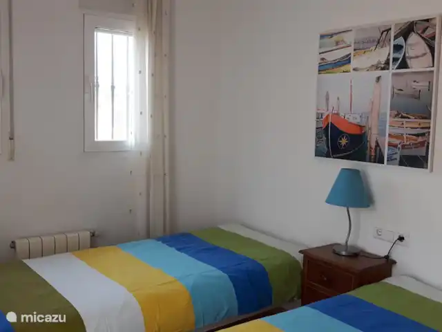 Casa Colina en España, Costa Blanca, La Nucía - casa vacacional dormitorio 1er piso con aire acondicionado